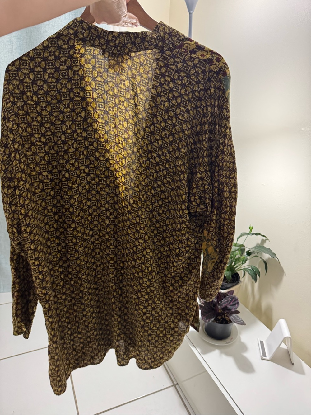 Carole Little Multicolor Patterned Open-Front Jacket - Picture 8 of 8
